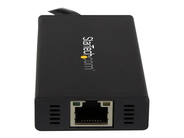 StarTech.com USB 3.0 Hub with Gigabit Ethernet Adapter - 3 Port - ...