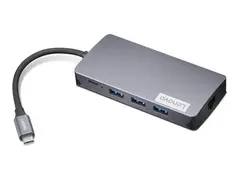 Lenovo 150 - dokkingstasjon - USB-C HDMI, VGA - 1GbE