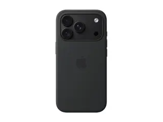 Apple - Beskyttende deksel for mobiltelefon MagSafe-samsvar - silikon - svart - for iPhone 18 Pro