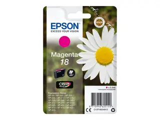 Epson 18 - 3.3 ml - magenta - original - blekkpatron for Expression Home XP-212, 215, 225, 312, 315, 322, 325, 412, 415, 422, 425