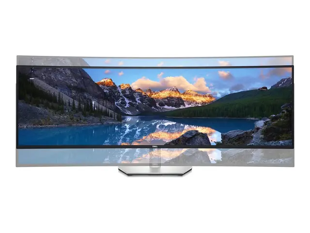 Dell UltraSharp U4924DW - LED-skjerm kurvet 49" 5120 x 1440 5K Dua...