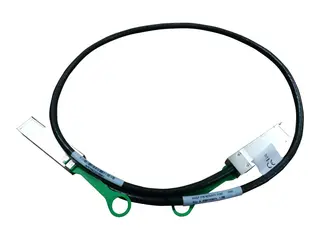 HPE X240 Direct Attach Copper Cable - Direkte 100GBase-koblingskabel QSFP28 (hann) til QSFP28 (hann) - for Apollo 4200, 4200 Gen10; FlexFabric 12900E 36, 12XXX, 5930 2QSFP+, 5930 32, 5930 4-slot