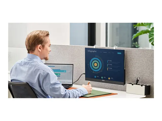 ASUS ZenScreen MB229CF - LED-skjerm 22" (21.5" synlig) portabel 19...