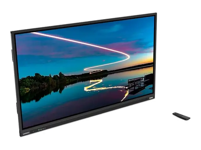 Lenovo ThinkVision T86 - LED-skjerm 86" stasjonær berøringsskjerm ...