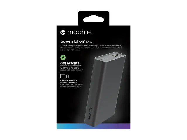 mophie powerstation pro - Strømbank 20000 mAh 30 watt PD 3 utgangs...
