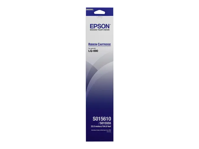 Epson - Svart - 32 m - skriverbånd - for LQ 690