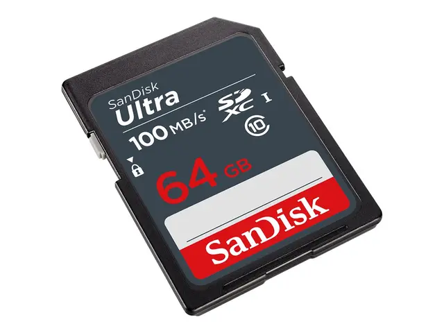 SanDisk Ultra - Flashminnekort - 64 GB - Class 10 - SDXC UHS-I