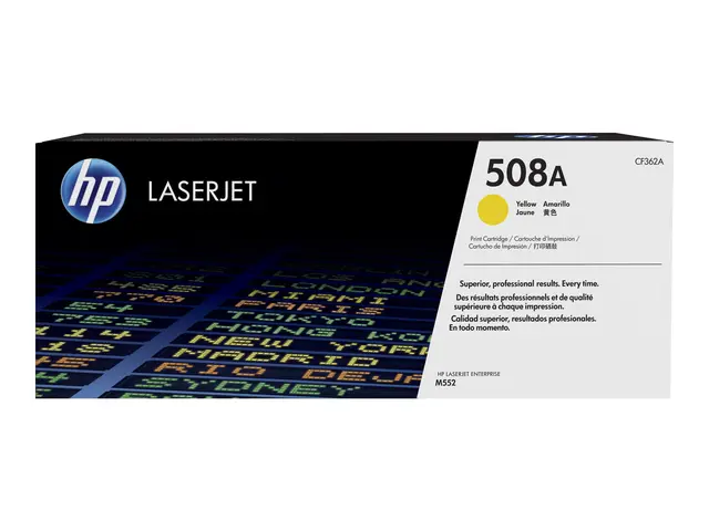 HP 508A - Gul - original - LaserJet - tonerpatron (CF362A) - for C...