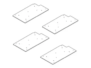 Dell - Filtermedier - kundeinstallasjon (en pakke 4)