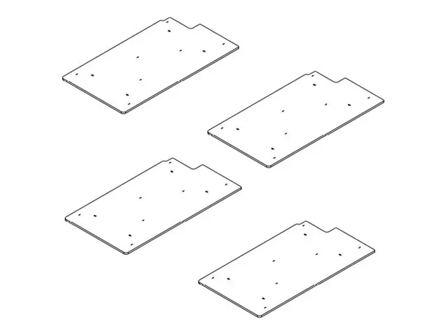 Dell - Filtermedier kundeinstallasjon (en pakke 4)