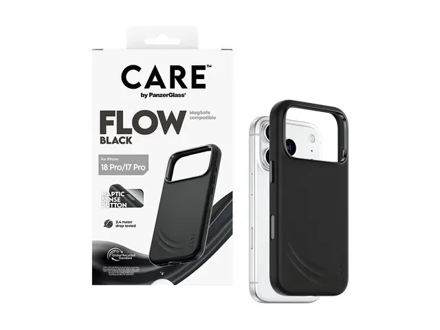 CARE by PanzerGlass Flow - Beskyttende deksel for mobiltelefon - h...