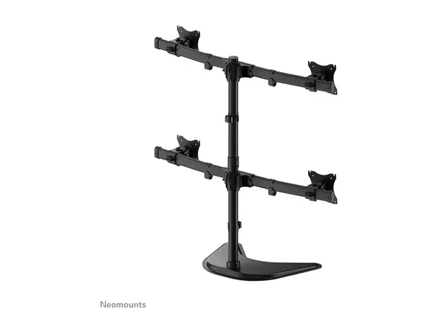 Neomounts NM-D335D4 - Stativ full bevegelse for 4 LCD-skjermer sva...