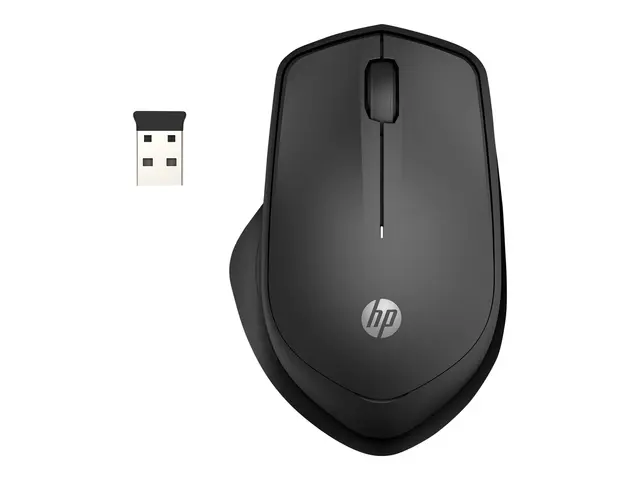 HP Silent 280M - Mus trådløs USB mottaker kullsort for OMEN by Lap...