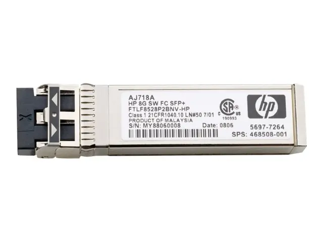 HPE Long Range - SFP+ transceivermodul 8 Gb-fiberkanal for SN6720C...