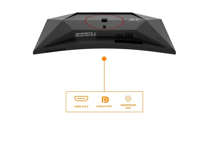 AOC Gaming CQ27G4Z2 - LED-skjerm - gaming kurvet - 27" - 2560 x 1440 QHD @ 260 Hz - Fast VA - 350 cd/m² - 3000:1 - DisplayHDR 400 - 0.3 ms - 2xHDMI, DisplayPort - svart, rød 