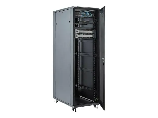 Startech 42U Server Rack Cabinet - 4-Post Adjustable Depth (5.9" t...