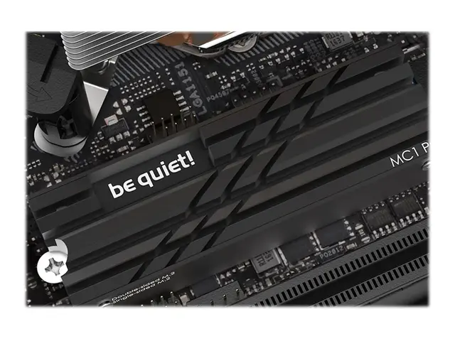be quiet! MC1 PRO - Fasttilstands-drevvarmelegeme - svart