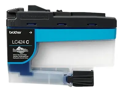 Brother LC424C - Cyan - original - blekkpatron - for Brother DCP-J...