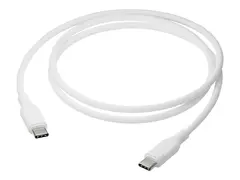 dbramante1928 re-charge - USB-kabel - 24 pin USB-C (hann) til 24 pin USB-C (hann) USB 2.0 - 1.2 m - USB Power Delivery (100 W), 100 % resirkulert plast
