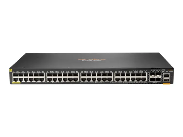 HPE Aruba 6200F 48G Class4 PoE 4SFP+ 370W Switch - Max. Stacking D...