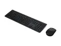 Lenovo Professional - Tastatur- og mussett full size - tr&#229;dl&#248;s - 2.4 GHz, Bluetooth - QWERTY - Svensk/finsk - gr&#229; - brun boks