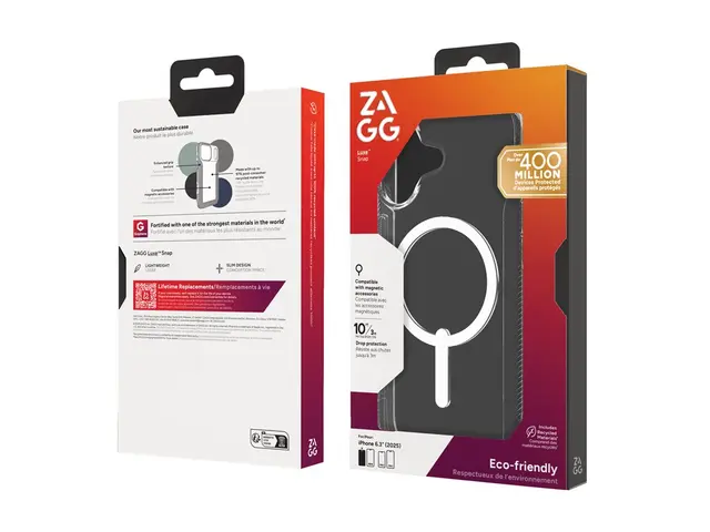 ZAGG Luxe Snap - Baksidedeksel for mobiltelefon MagSafe-samsvar bl...