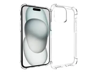 Insmat Impact - Baksidedeksel for mobiltelefon termoplast-polyuretan (TPU) - blank - for Apple iPhone 15 Plus