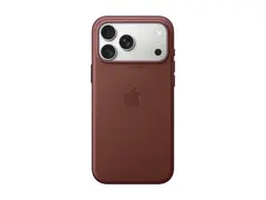 Apple - Beskyttende deksel for mobiltelefon MagSafe-samsvar - TechWoven - burgunder - for iPhone 18 Pro Max