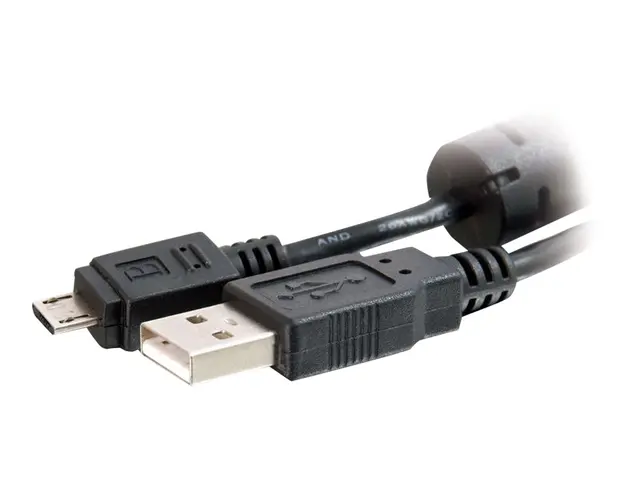 C2G USB 2.0 A to Micro B Cable - USB-kabel (hann) til Micro-USB ty...