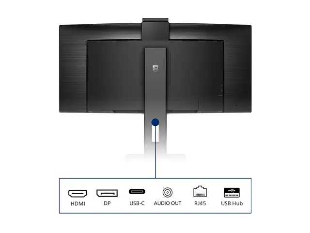 Philips P-line 346P1CRH - LED-skjerm kurvet 34" 3440 x 1440 WQHD @...
