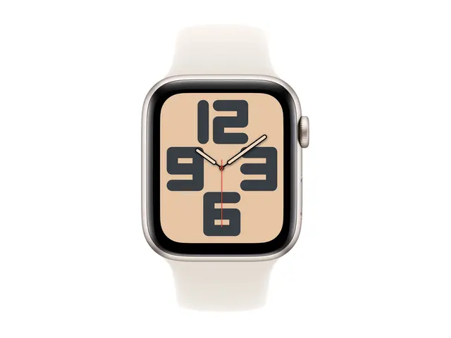 Apple Watch SE (GPS) - 2. generasjon 44 mm stjernelysaluminium sma...