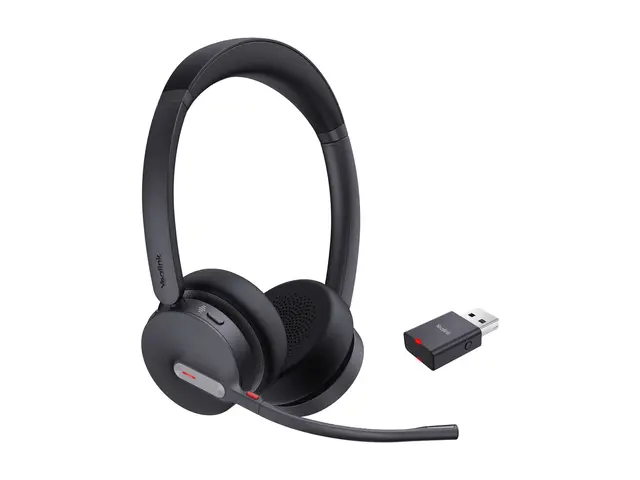 Yealink WH64 Hybrid Dual - Hodesett on-ear DECT / Bluetooth trådlø...