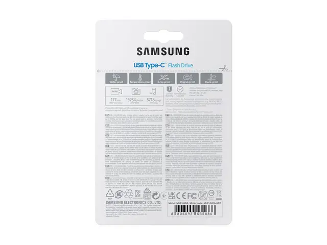 Samsung MUF-64DA - USB-flashstasjon 64 GB USB-C 3.2 Gen 1 blå