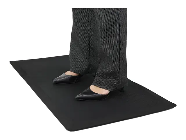 Ergotron Neo-Flex - Gulvmatte - rektangulær - 91 x 61 cm - svart
