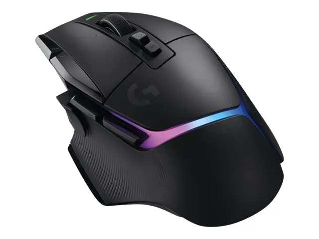 Logitech G G502 X PLUS - Mus optisk 11 knapper trådløs 2.4 GHz USB...