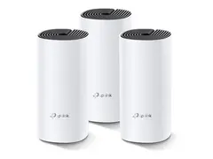 TP-Link DECO M4 - Wi-Fi-system (3 rutere) - maske 1GbE - Wi-Fi 5 - Dobbeltbånd
