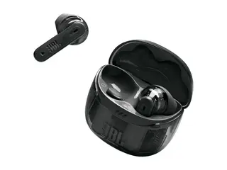 JBL TUNE Flex 2 - Ghost Edition - True wireless-hodetelefoner med mikrofon i øret - Bluetooth - aktiv støydemping - spøkelsessvart