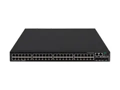 HPE FlexNetwork 5140 HI - Switch - 1-spors L3 - Styrt - 48 x 10/100/1000 + 4 x 10 Gigabit SFP+ - luftflyt fra side til bakside - rackmonterbar - PoE+