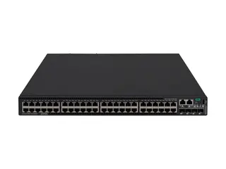 HPE FlexNetwork 5140 HI - Switch - 1-spors L3 - Styrt - 48 x 10/100/1000 + 4 x 10 Gigabit SFP+ - luftflyt fra side til bakside - rackmonterbar - PoE+