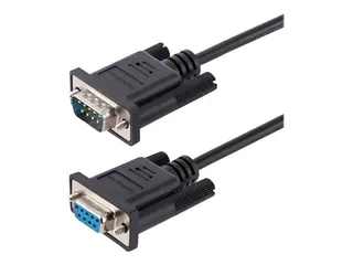 STARTECH.COM 3m RS232 Serial Null Mode Cable Crossover Serial Cable w Al-Mylar