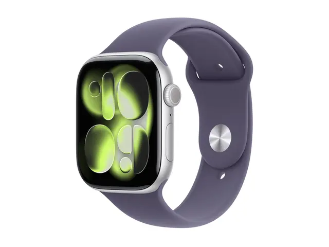 Apple Watch Series 11 (GPS + Cellular) - 46 mm sølvaluminium smart...