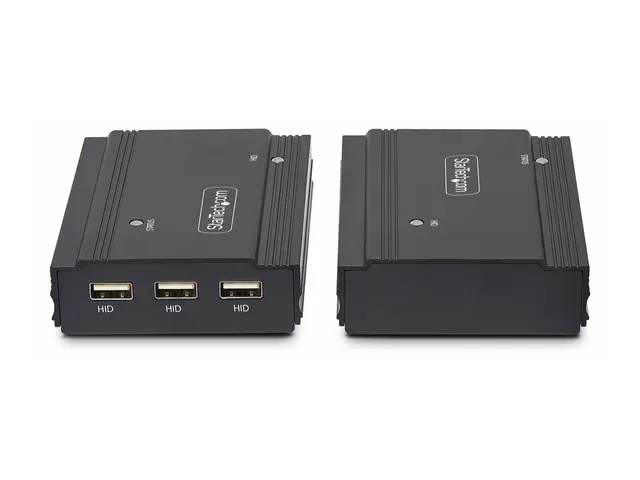 StarTech.com DisplayPort KVM Console Extender Over Fiber Optic, 4K...