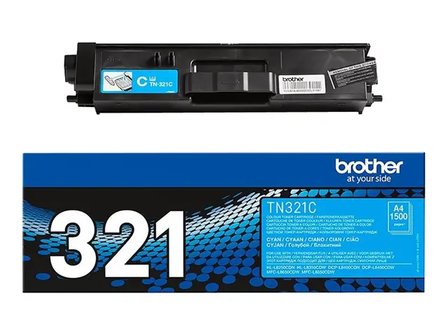 Brother TN321C - Cyan original tonerpatron for DCP-L8400CDN, DCP-L...