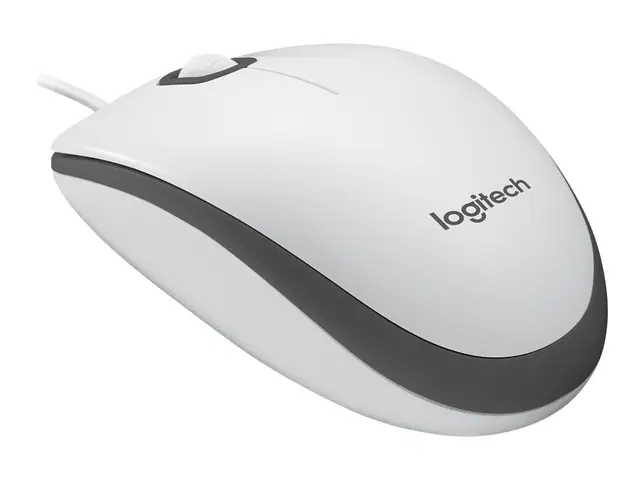 Logitech M100 - Mus full størrelse høyre- og venstrehåndet optisk ...