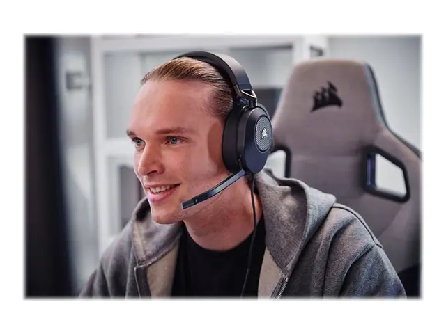 CORSAIR Gaming HS65 SURROUND - Hodesett full størrelse kablet 3,5 ...