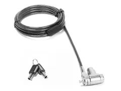 DICOTA - Sikkerhetskabellås - universal, 3-in-1 2 m