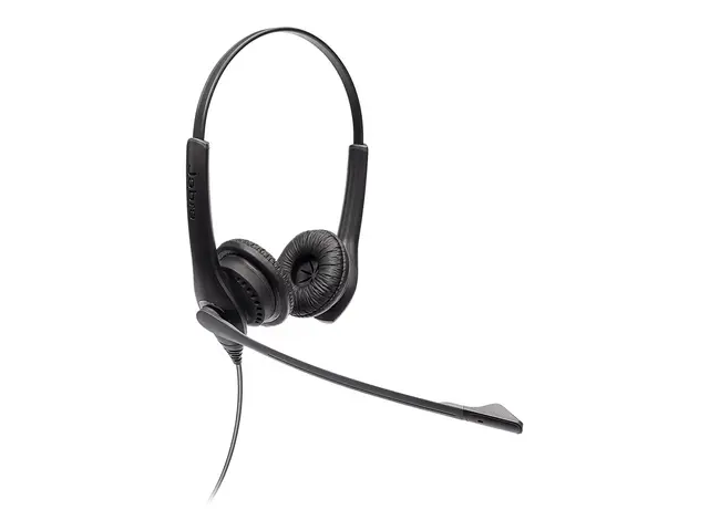 Jabra BIZ 1100 USB Duo - Hodesett on-ear kablet svart akademisk Ce...