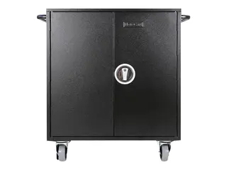 LEBA NoteCart Flex Extended 32 - Vogn (kun lading) for 32 nettbrett / notebook-er - USB-C-lader inkludert 32x USB-C til USB-C-kabler - l&#229;sbar - skjermst&#248;rrelse: inntil 15,6&quot;