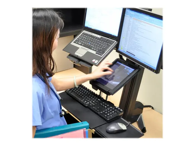 Ergotron WorkFit-S Tablet/Document Holder - Monteringskomponent (h...