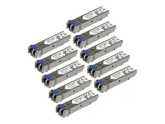 STARTECH 10 PACK GIGABIT FIBER SFP J4859C COMPATIBLE - SM/MM LC